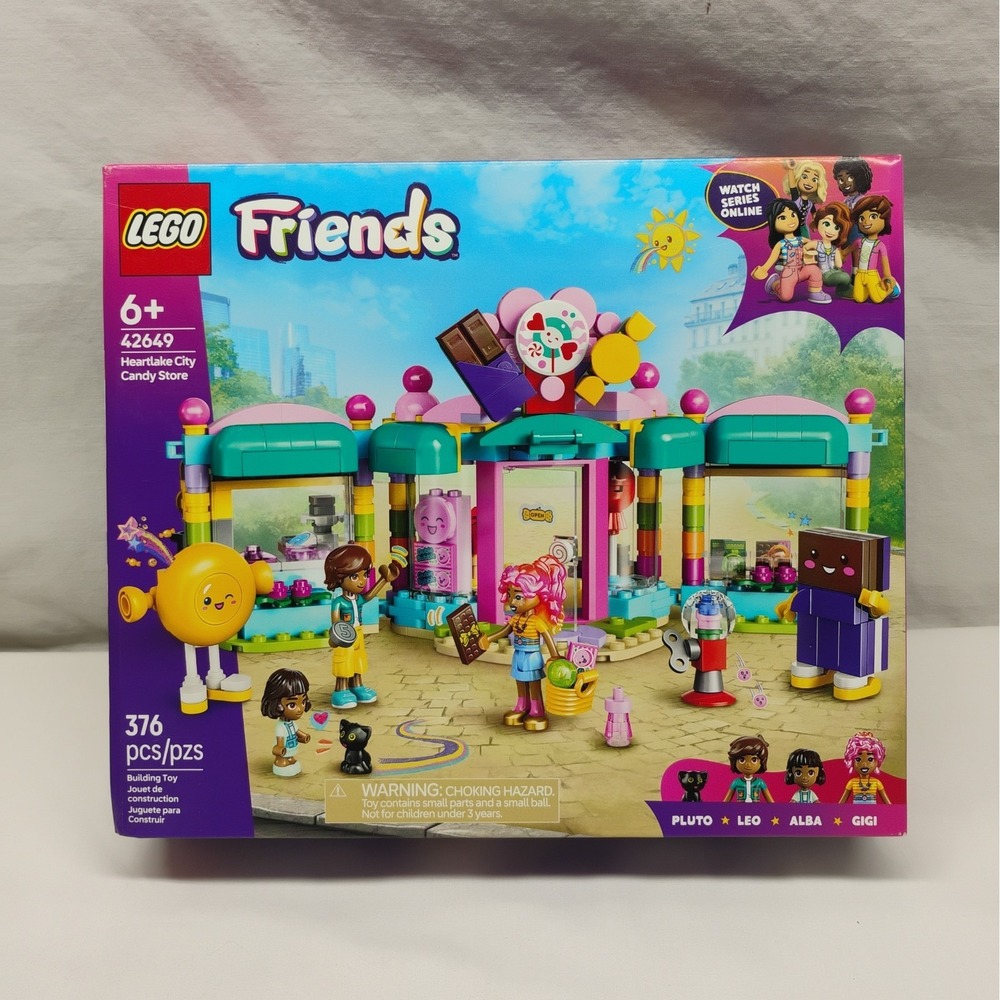 LEGO FRIENDS: Heartlake City Candy Store (42649) New Sealed